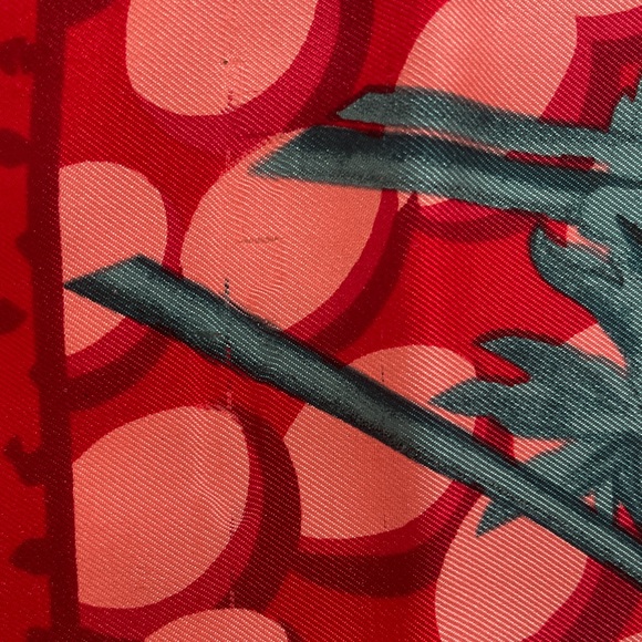 VTG 70s 80s Perry Ellis Silk Scarf - Picture 4 of 5